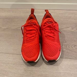 Nike air max 270 red black and white